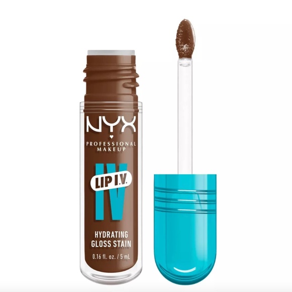 NYX Professional Makeup Lip IV Hydrating Lip Gloss Stain- SPLASH N SPICE - Picture 2 of 9